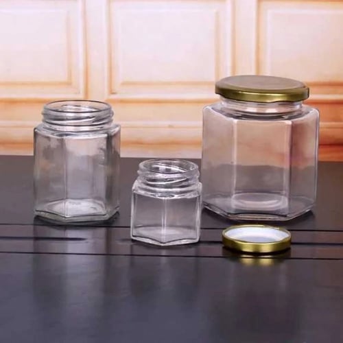 برطمانات زجاج بفلين