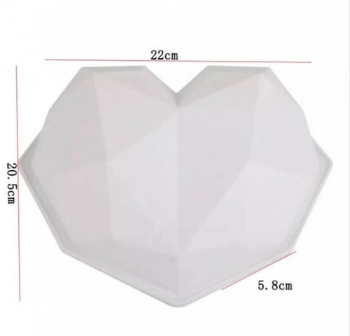 قالب سليكون قلب