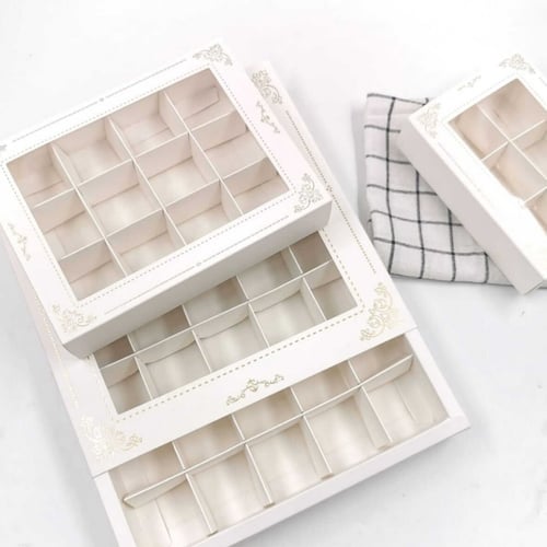 علب شوكلاته مقسمه