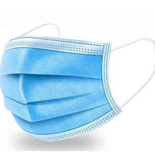 كمامات ازرق 3طبقات