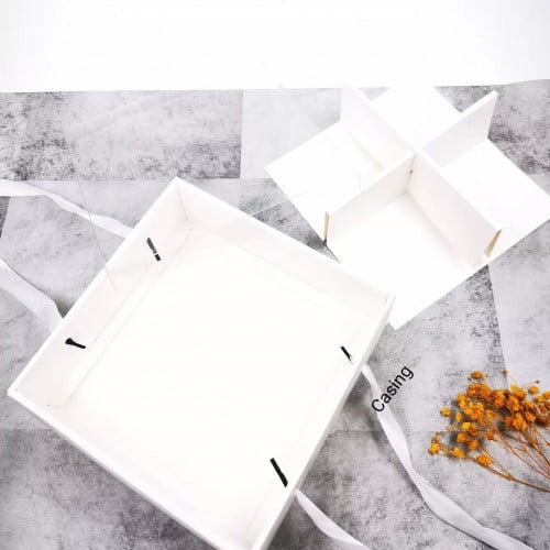 علب ورقيه مقسمه