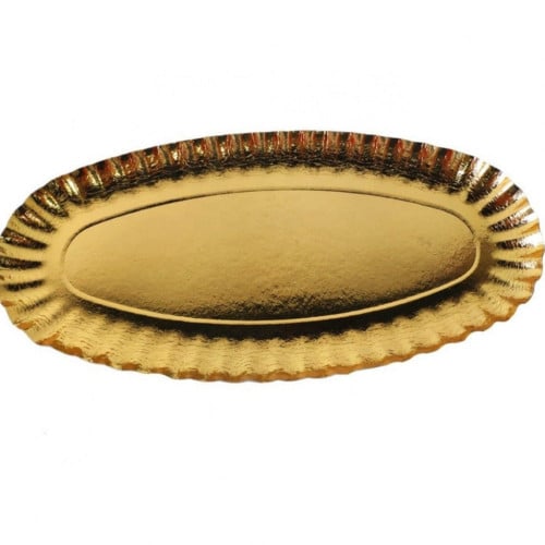 صحن ورق ذهبي