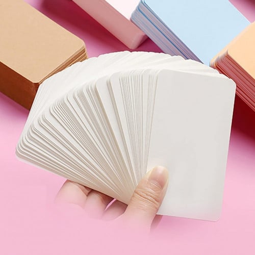 كرت اعمال ساده ابيض