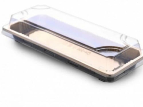 غلب بلاستيك بقاعده ذهبيه