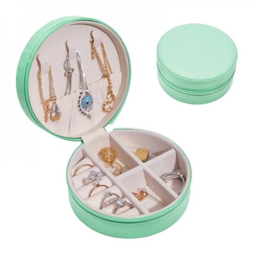 علب ومنظم مجوهرات بعده الوان