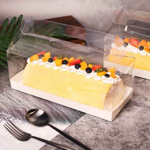 علب شفافة بيد