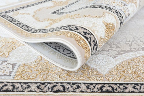 سجادة ايراني كلاسيك وردة