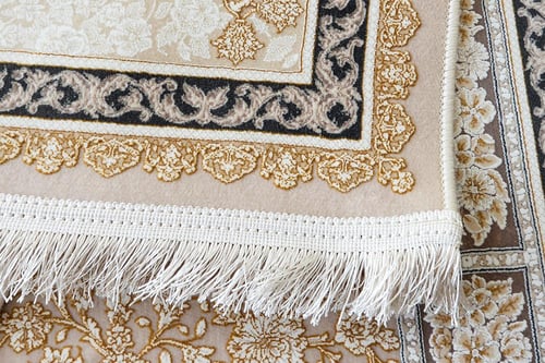 سجادة ايراني كلاسيك وردة