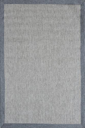 سجاد سادة بإطار رمادي غامق