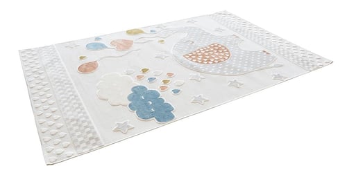 سجادة أطفال فيل ملونة