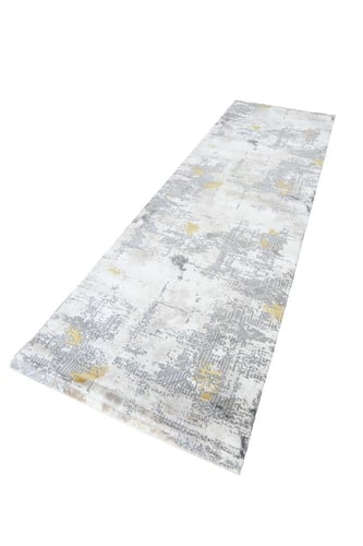 ROSAN سجاد ممرات غيوم اصفر 300*100 سم