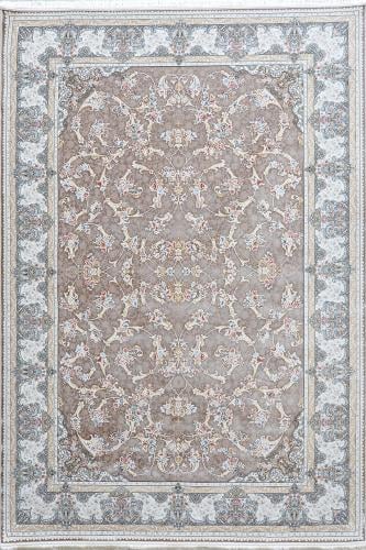 سجادة ايراني كلاسيك بني زهري