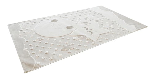 سجادة أطفال نجوم بيج