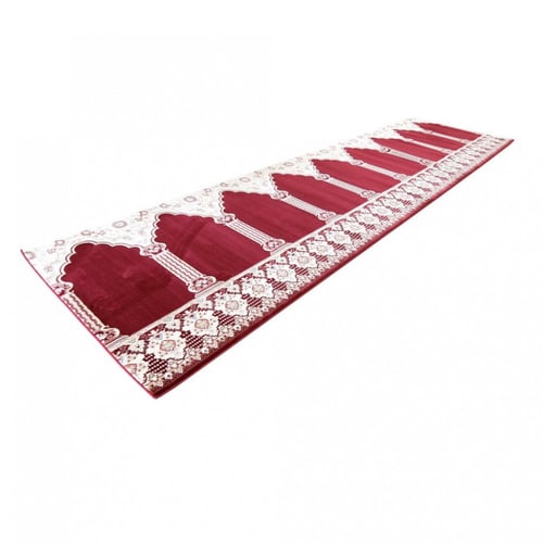 سجادة صلاة احمر غامق