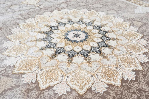 سجادة ايراني كلاسيك بني