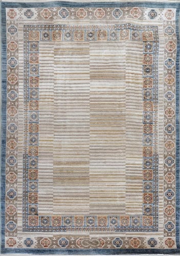 سجاد تركي SOFT بحواف زرقاء