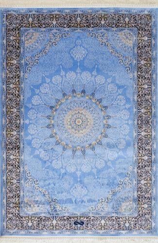 سجادة كلاسيك تركي سماوي