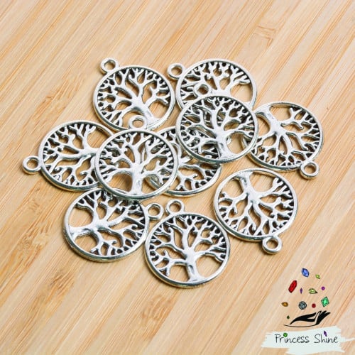 199 - تعليقة شجر فضي