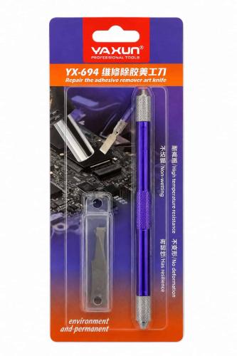 YAXUN YX-694 Double-Ended Adhesive Remover Art Kni...