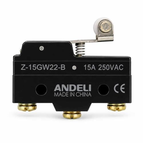 ANDELI Z-15GW22-B Roller Lever Micro Limit Switch – 15A 250V AC