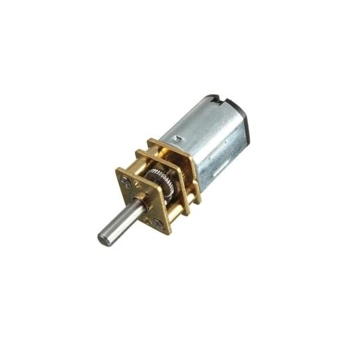 محرك تروس معدني صغير N20 بجهد 12V – سرعة 100RPM (P...