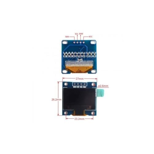 شاشة OLED ذكية 0.96 بوصة - I2C