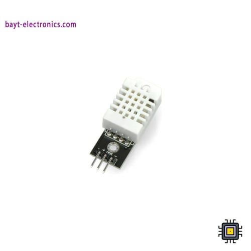 حساس قياس الحرارة والرطوبة DHT22 - مع كابل