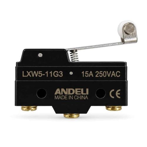 ANDELI LXW5-11G3 Long Roller Lever Limit Switch – 15A 250VAC