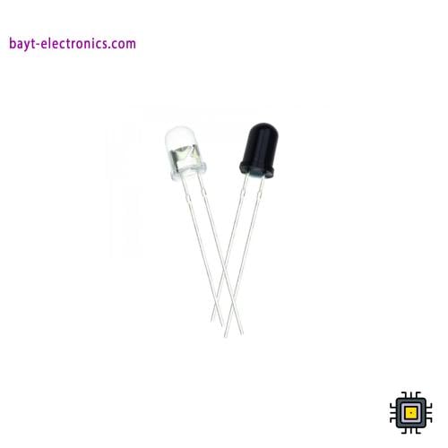 زوج دايود ضوئي ومرسل بالأشعة تحت الحمراء – IR LED...