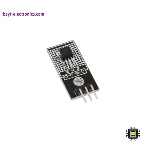 حساس الحرارة LM35D – حساس تناظري مع كابل