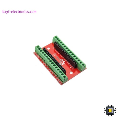 لوحة Shield أردوينو نانو – Nano IO Shield مع أطراف...