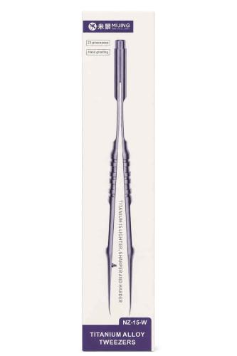 MIJING NZ-15-W Curved Titanium Alloy Precision Twe...