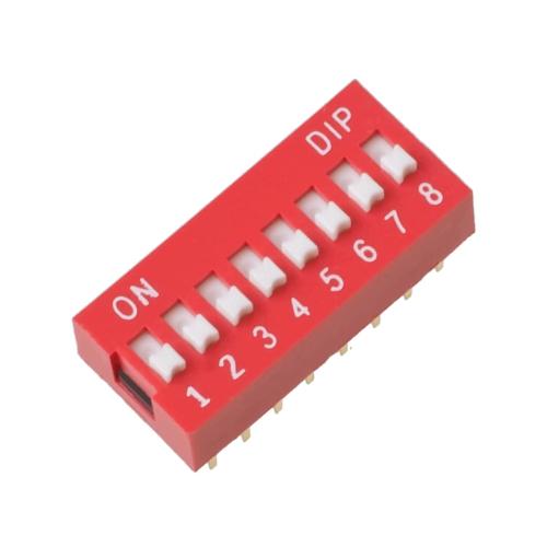 مفتاح DIP – متعدد الوضعيات (4 / 6 / 8 pin) – DIP S...