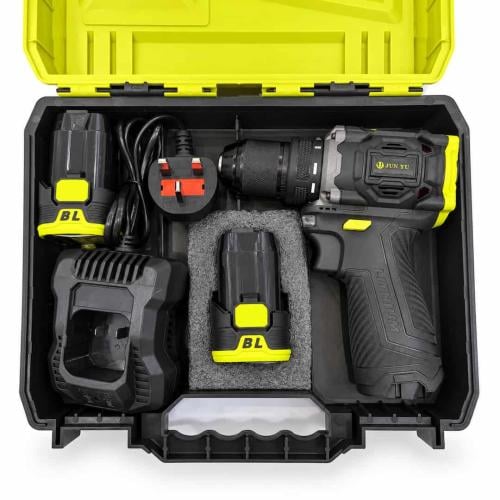 JUN YU JY-DZ18 Brushless Cordless Drill Driver – 1...