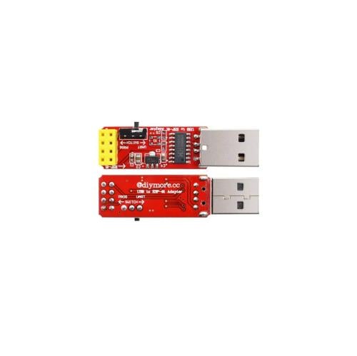 وصلة برمجة ESP-01 بمفتاح تبديل - CH340