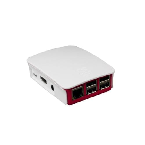 حافظة بلاستيكية أصلية للوحة Raspberry Pi 3 – أبيض...