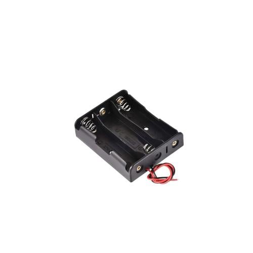 حامل بطاريات 3 × 18650 بدون غطاء – صندوق خلايا ليث...