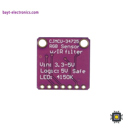 حساس الألوان TCS34725 من CJMCU – وحدة استشعار RGB