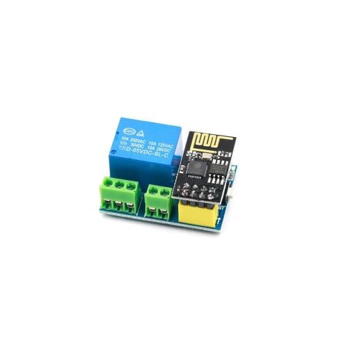 ريليه WiFi ESP8266 ESP-01S بجهد 5 فولت – تحكم لاسل...