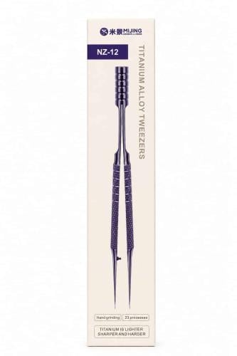MIJING NZ-12 Titanium Alloy Precision Tweezers