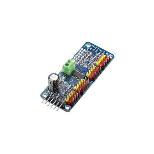 وحدة تحكم 16 قناة PWM/سيرفو – 12 بت عبر واجهة I2C...
