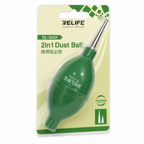 RELIFE RL-043A 2-in-1 Manual Dust Blower and Sucti...
