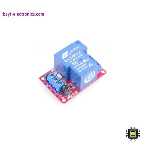 ريلاي - ريليه - مرحل تيار عالي 30 أمبير - 24 فولت...