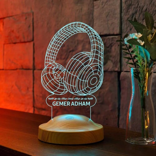 أبجورة انتصار- أبجورة مضيئة بالاسم مناسبة كهدية لل...