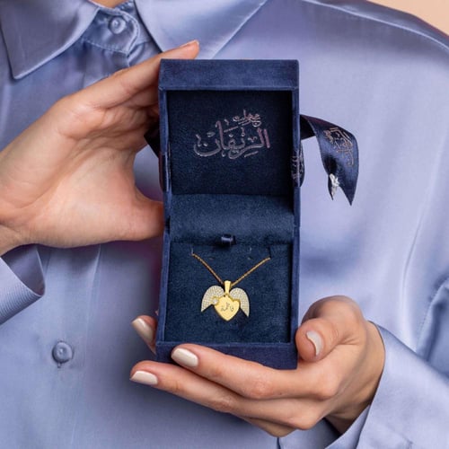 سلسال ريفان - مخصص بالاسم ( ماركة مجوهرات الريفان)