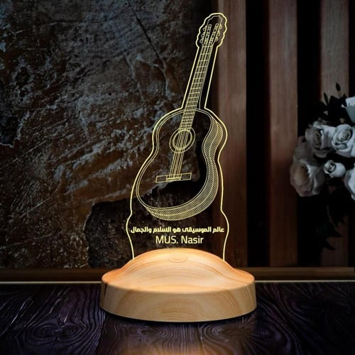 أبجورة نور الايقاع - أبجورة مضيئة بالاسم مناسبة كه...