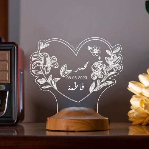 أبجورة ميثاق - أبجورة مضيئة مناسبة كهدية لعيد الزو...