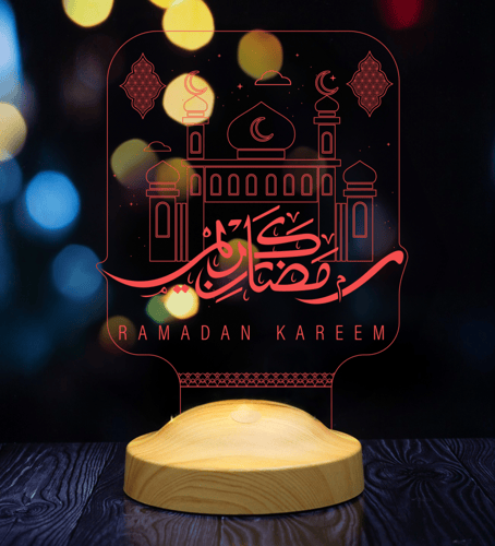 أبجورة رمضان كريم - أبجورة مضيئة