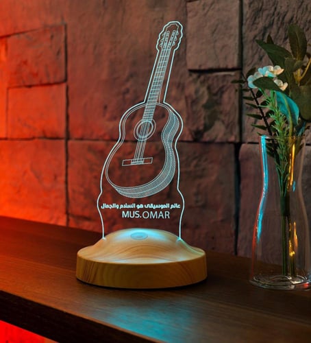 أبجورة نور الايقاع - أبجورة مضيئة بالاسم مناسبة كه...