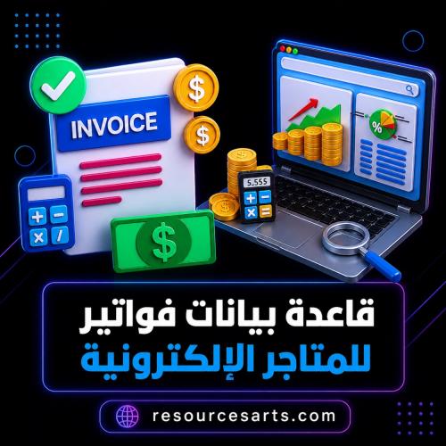 قاعدة بيانات فواتير العملاء